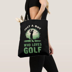 Nur ein Junge, der Golfclub Golfer Golfen Kinder l Tasche