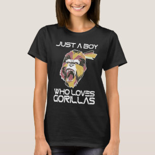 Nur ein Junge, der Gorillas größtes Primat Gori Li T-Shirt