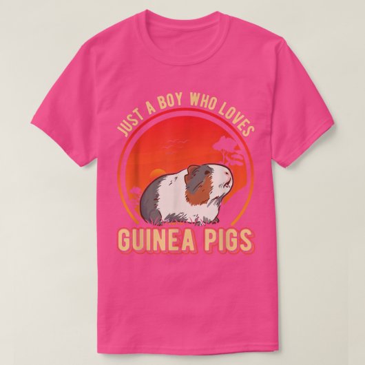 Nur ein Junge, der Guinea Liebe T-Shirt (Design vorne)