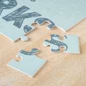 Nur ein Junge, der Hai-Haifisch Lover Liebe Puzzle (Seite)