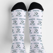 Nur ein Junge, der Hai-Haifisch Lover Liebe Socken (Oben)