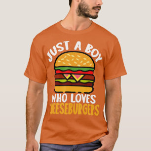 Nur ein Junge, der Hamburger Cheesebdress Lieben B T-Shirt