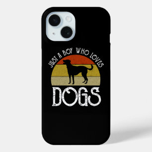 Nur ein Junge, der Hunde liebt Case-Mate iPhone Hülle