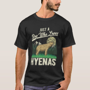 Nur ein Junge, der Hyenas Boy Hyena 1 Liebe T-Shirt