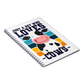 Nur ein Junge, der Kühe Liebe Notizblock (Rechte Seite)