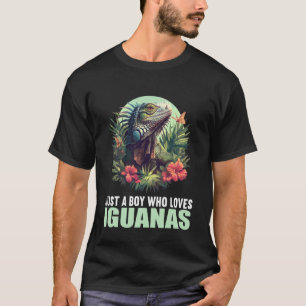 Nur ein Junge, der Leguane liebt. guanas Leguan T-Shirt