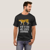 Nur ein Junge, der Leoparden Liebe T-Shirt (Vorne ganz)