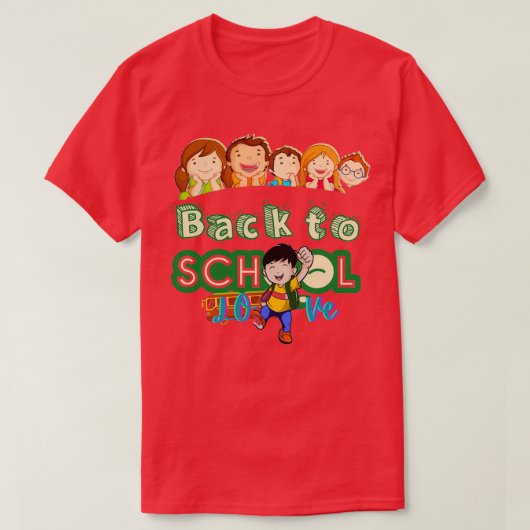 Nur ein Junge, der Liebe School Busse Classic TShi T-Shirt (Design vorne)