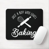 Nur ein Junge, der Lieben backt Mousepad (Mit Mouse)