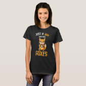 Nur ein Junge, der Lieben füttert Kinder füttern T-Shirt (Vorne ganz)
