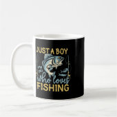 Nur ein Junge, der Lieben hat, Angler's Delight Ca Kaffeetasse (Links)