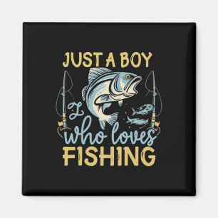 Nur ein Junge, der Lieben hat, Angler's Delight Ca Magnet