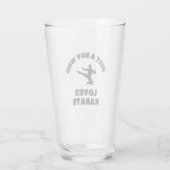 Nur ein Junge, der Lieben Karate Glas (Rückseite)
