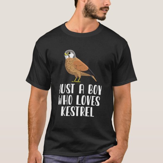 Nur ein Junge, der Lieben Kestrel T-Shirt (Vorderseite)