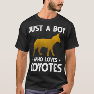 Nur ein Junge, der Lieben Kojotes Tierfreunde für  T-Shirt