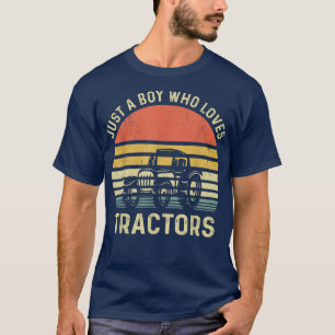 Nur ein Junge, der Lieben Lehrer Vintagen Bauer fü T-Shirt