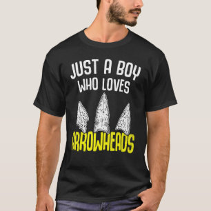 Nur ein Junge, der Lieben Pfeilspitzen-Punkte T-Shirt