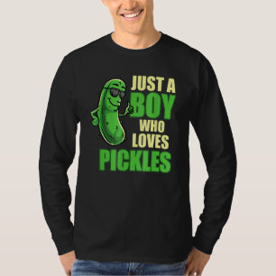Nur ein Junge, der Lieben Pickles Pickle Boy T-Shirt