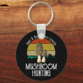Nur ein Junge, der Lieben Pilzjagd - Morels Schlüsselanhänger (Vorderseite)