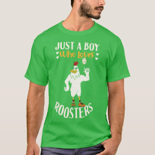Nur ein Junge, der Lieben Roster. T-Shirt