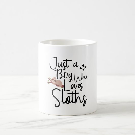 Nur ein Junge, der Lieben Sloths Kaffeetasse (Mittel)