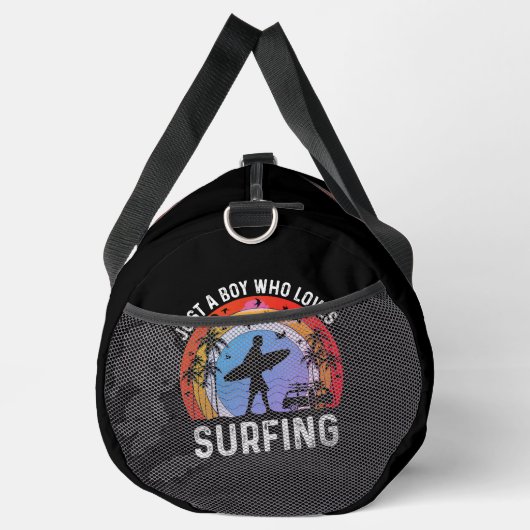 Nur ein Junge, der Lieben surft Duffle Bag (Rechts)
