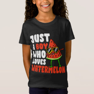 Nur ein Junge, der Lieben Watermelon Frucht Lover T-Shirt