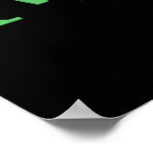 Nur ein Junge, der Martinis liebt Poster (Ecke)