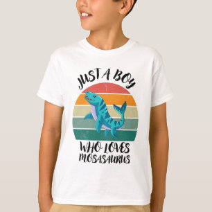 Nur ein Junge, der Mosasaurus 2026 liebt, T-Shirt