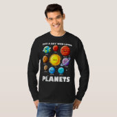 Nur ein Junge, der Planets Solar System Space SA L T-Shirt (Vorne ganz)