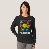 Nur ein Junge, der Planets Solar System Space SA L T-Shirt (Vorne ganz)