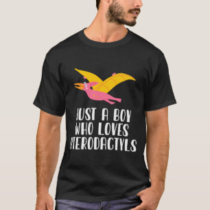 Nur ein Junge, der Pterodaktylen Liebe T-Shirt