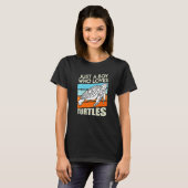 Nur ein Junge, der Schildkrötenjunge Liebe T-Shirt (Vorne ganz)