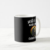 Nur ein Junge, der Schimpansen Lieben gibt Geschen Kaffeetasse (VorderseiteRechts)
