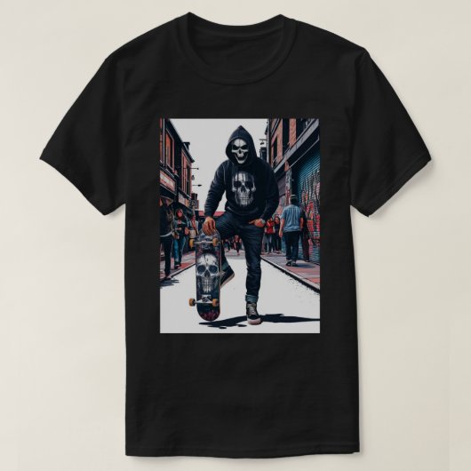 Nur ein Junge, der Skateboarding Lieben T-Shirt (Design vorne)