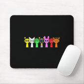 Nur ein Junge, der Sprunky Funny Sprunky Game lieb Mousepad (Mit Mouse)