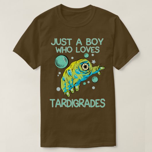 Nur ein Junge, der Tardigrades Liebe T-Shirt (Design vorne)