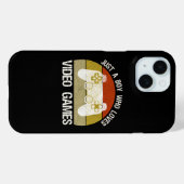 Nur ein Junge, der Videospiele liebt Case-Mate iPhone Hülle (Rückseite (Horizontal))
