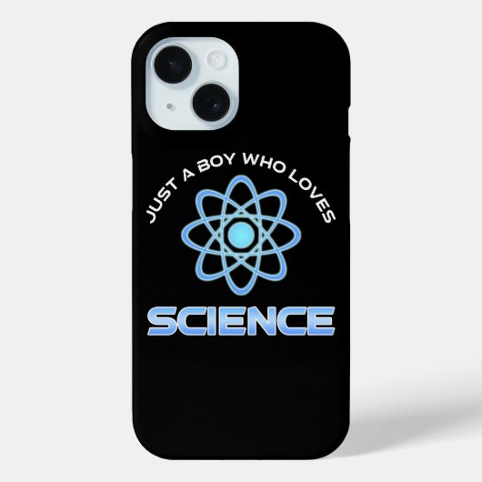 Nur ein Junge, der Wissenschaft liebt Case-Mate iPhone Hülle (Rückseite)