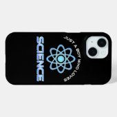 Nur ein Junge, der Wissenschaft liebt Case-Mate iPhone Hülle (Rückseite (Horizontal))