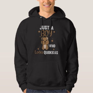 Nur ein Junge von Quokkas Lieben - Sweet Quokka Hoodie