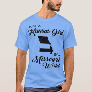 Nur ein Kansas-Mädchen in einer Mama in Missouri T-Shirt