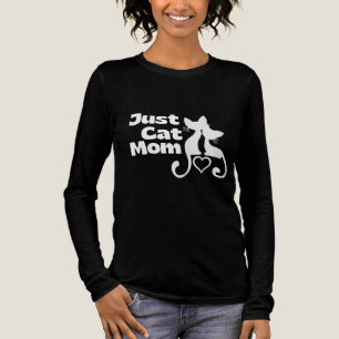 Nur ein Katze-Mama-T-Shirt – Süß und einfaches Des Tri-Blend Shirt