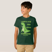 Nur ein Kind, das Dinosaurier Liebe T-Shirt (Vorne ganz)