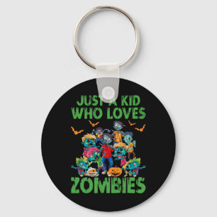 Nur ein Kind, das Zombies Halloween Zombie Enth Li Schlüsselanhänger