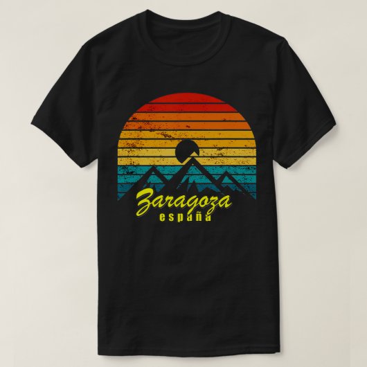 Nur ein Kind von Saragossa Spanien T-Shirt (Design vorne)