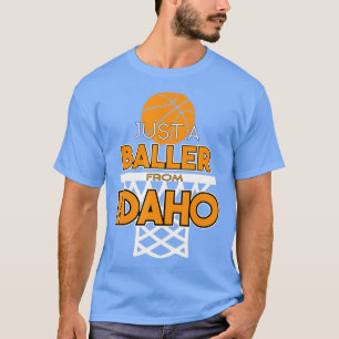 Nur ein kleiner Baller aus Idaho Basketball Staat T-Shirt
