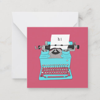 Nur ein kleiner Hinweis, Hallo Mitteilungskarte