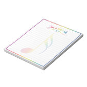 Nur ein kleiner Hinweis Notepad Notizblock (Rotiert)