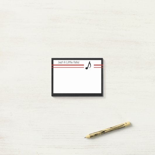 Nur ein kleiner Hinweis Post-it Klebezettel (Auf Schreibtisch)